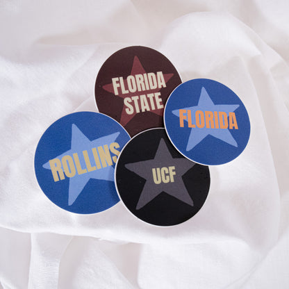 Rollins Star Sticker
