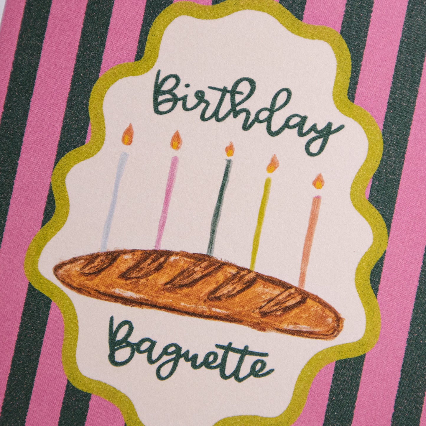 Birthday Baguette Greeting Card