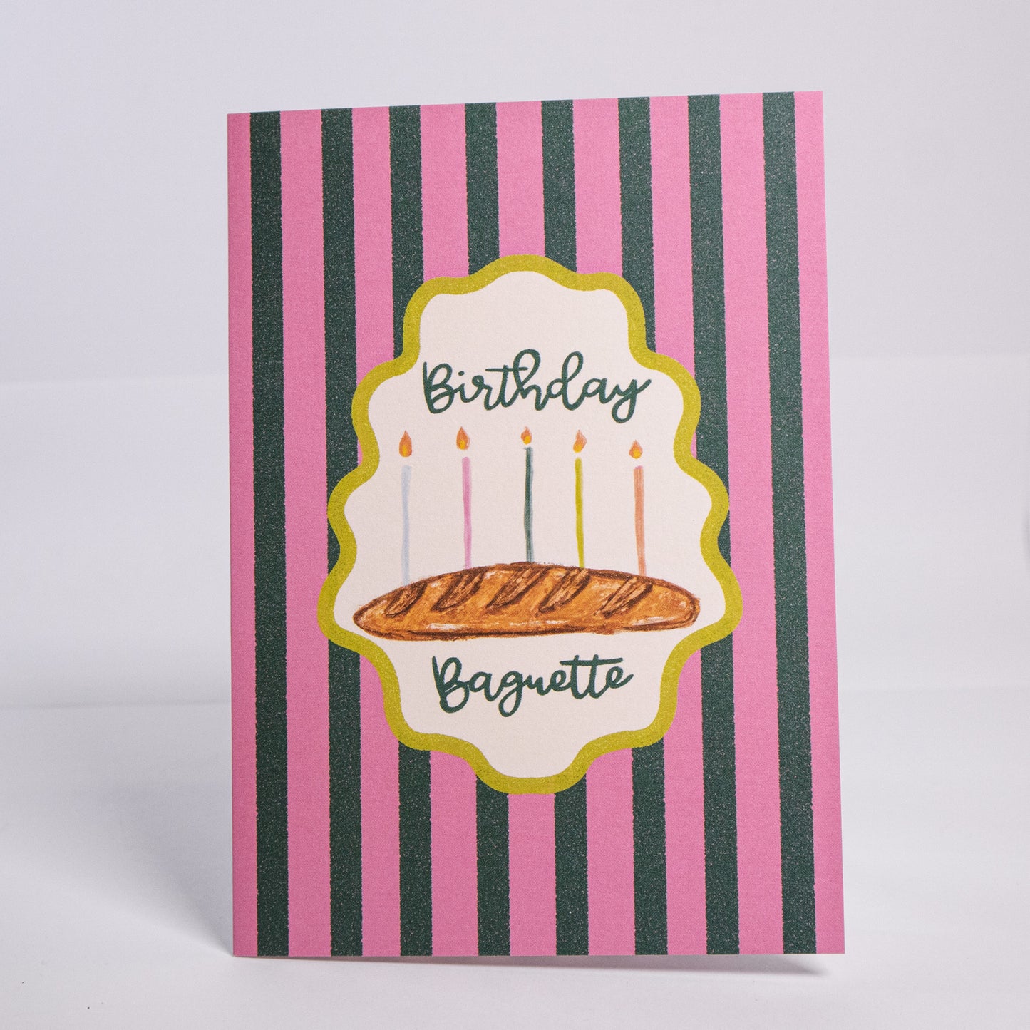 Birthday Baguette Greeting Card