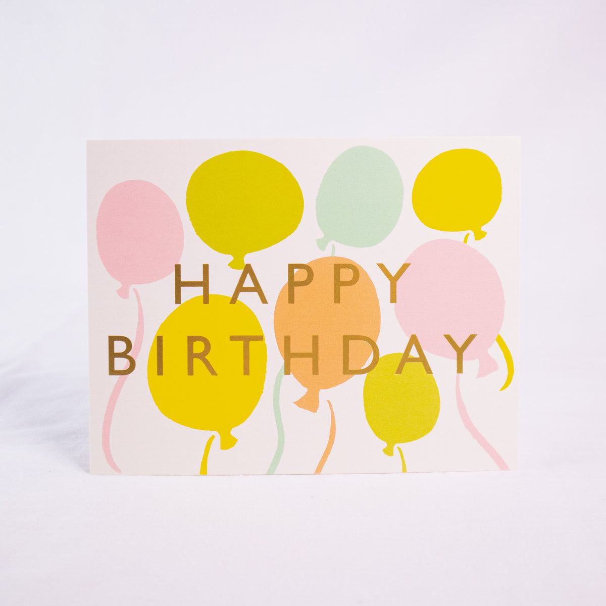 Balloons Birthday Card