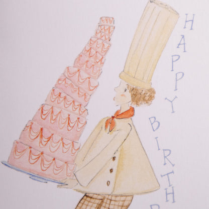 Birthday Baker Greeting Card
