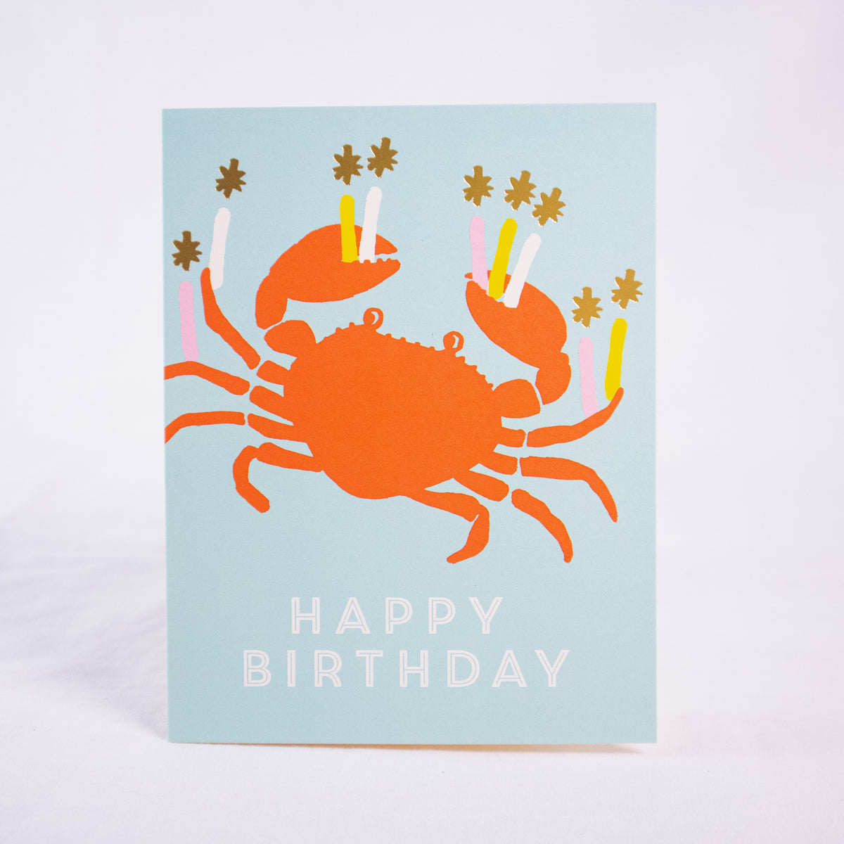 Crab Birthday Card