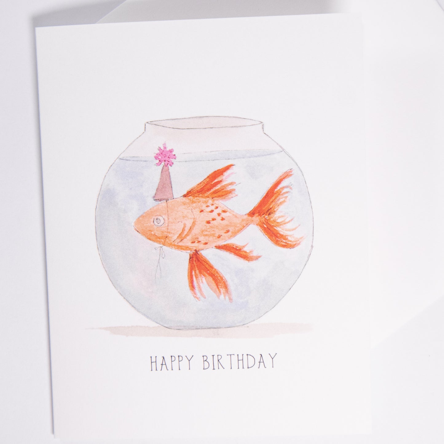 Party Fish Birthday Greeting Card