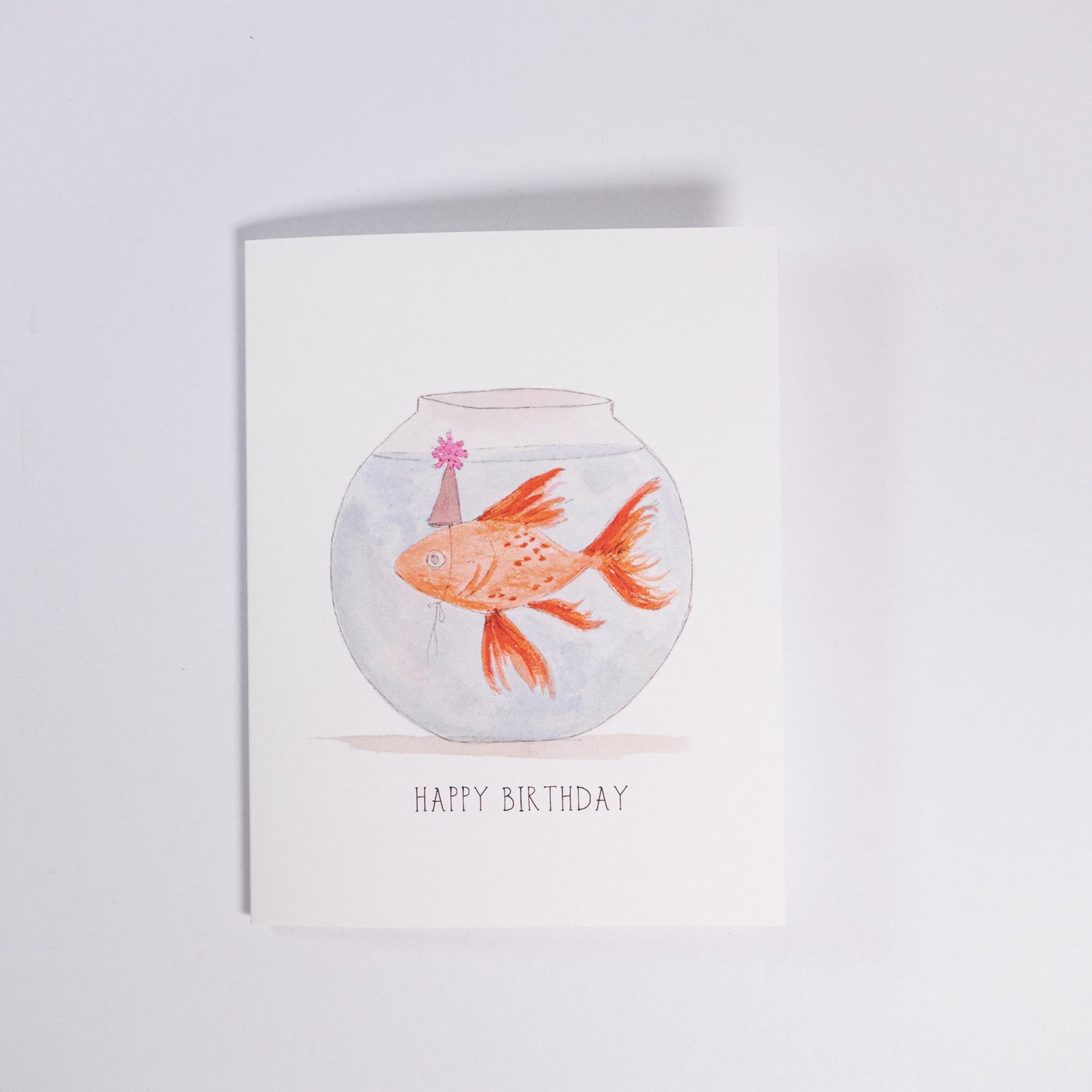 Party Fish Birthday Greeting Card