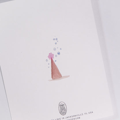 Party Fish Birthday Greeting Card