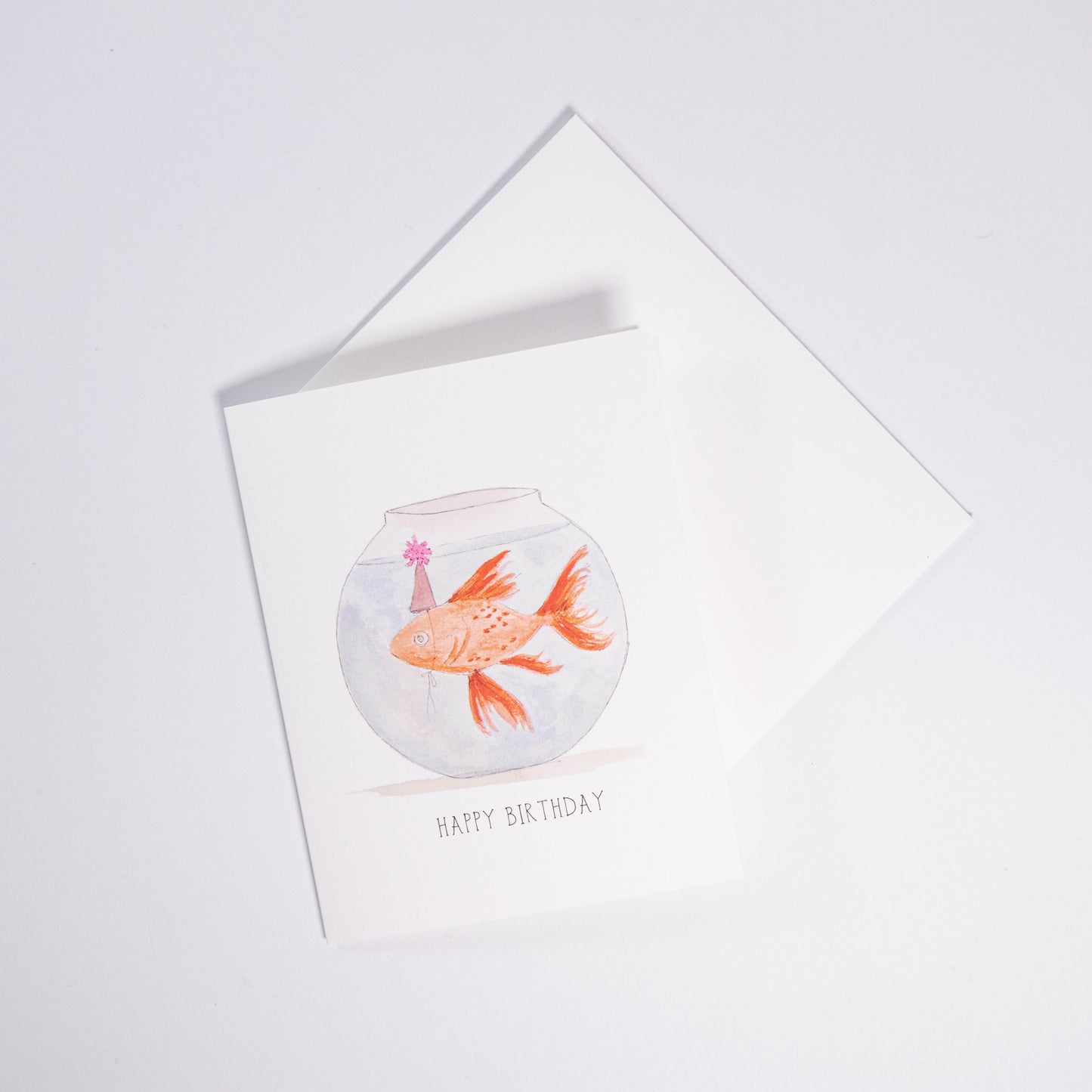 Party Fish Birthday Greeting Card