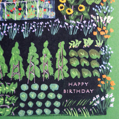 Greenhouse Happy Birthday Greeting Card