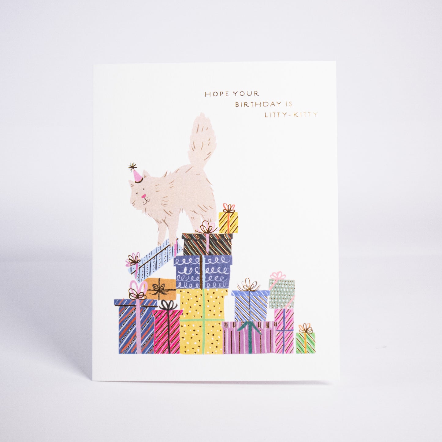 Litty Kitty Greeting Card