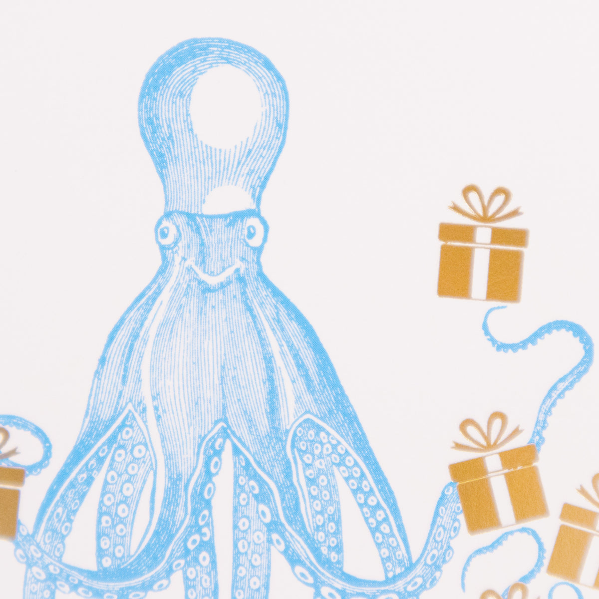 Octopus Birthday Card