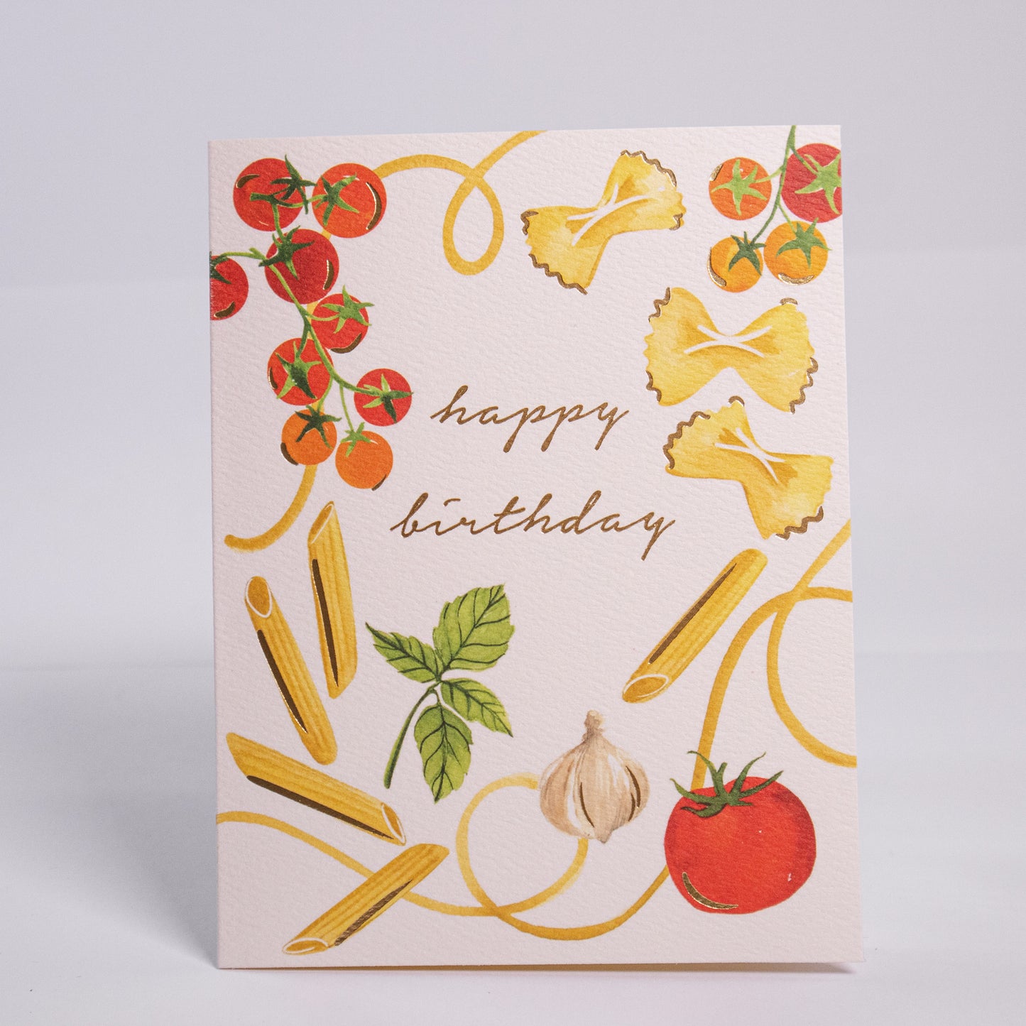 Pasta Party Birthday Greeting Card