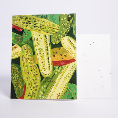 Pickle Birthday Greeting Card