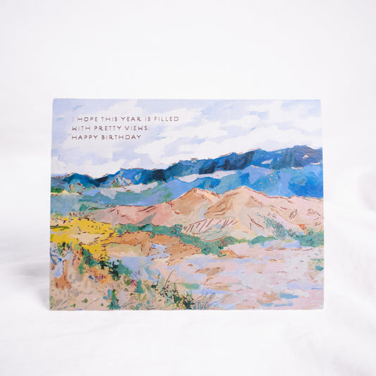 Pretty Views Birthday Greeting Card