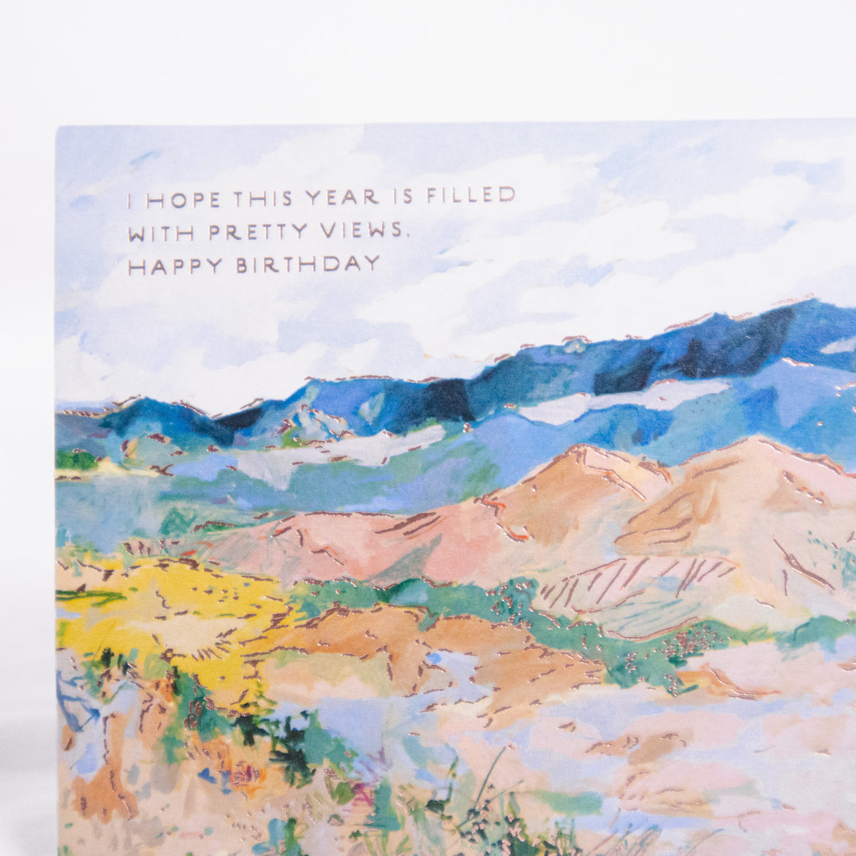 Pretty Views Birthday Greeting Card