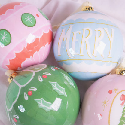 Large Decoupage Ornament