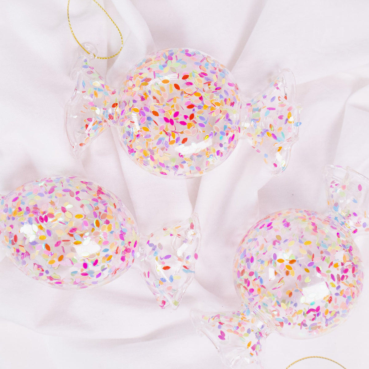 Confetti Candy Ornament