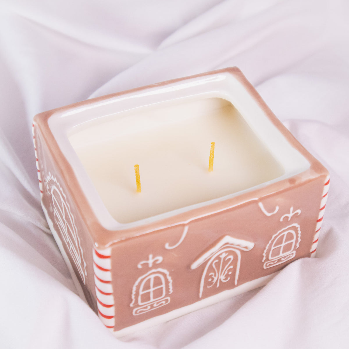 Gingerbread House Candle