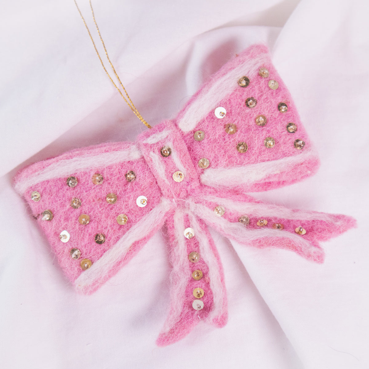 Felt Bow Ornament