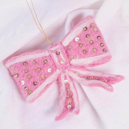 Felt Bow Ornament