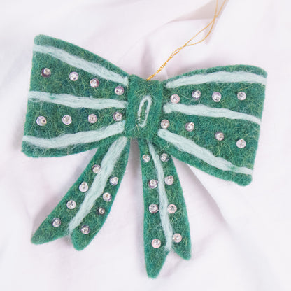 Felt Bow Ornament