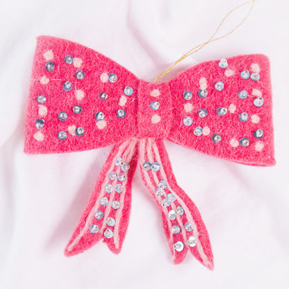 Felt Bow Ornament