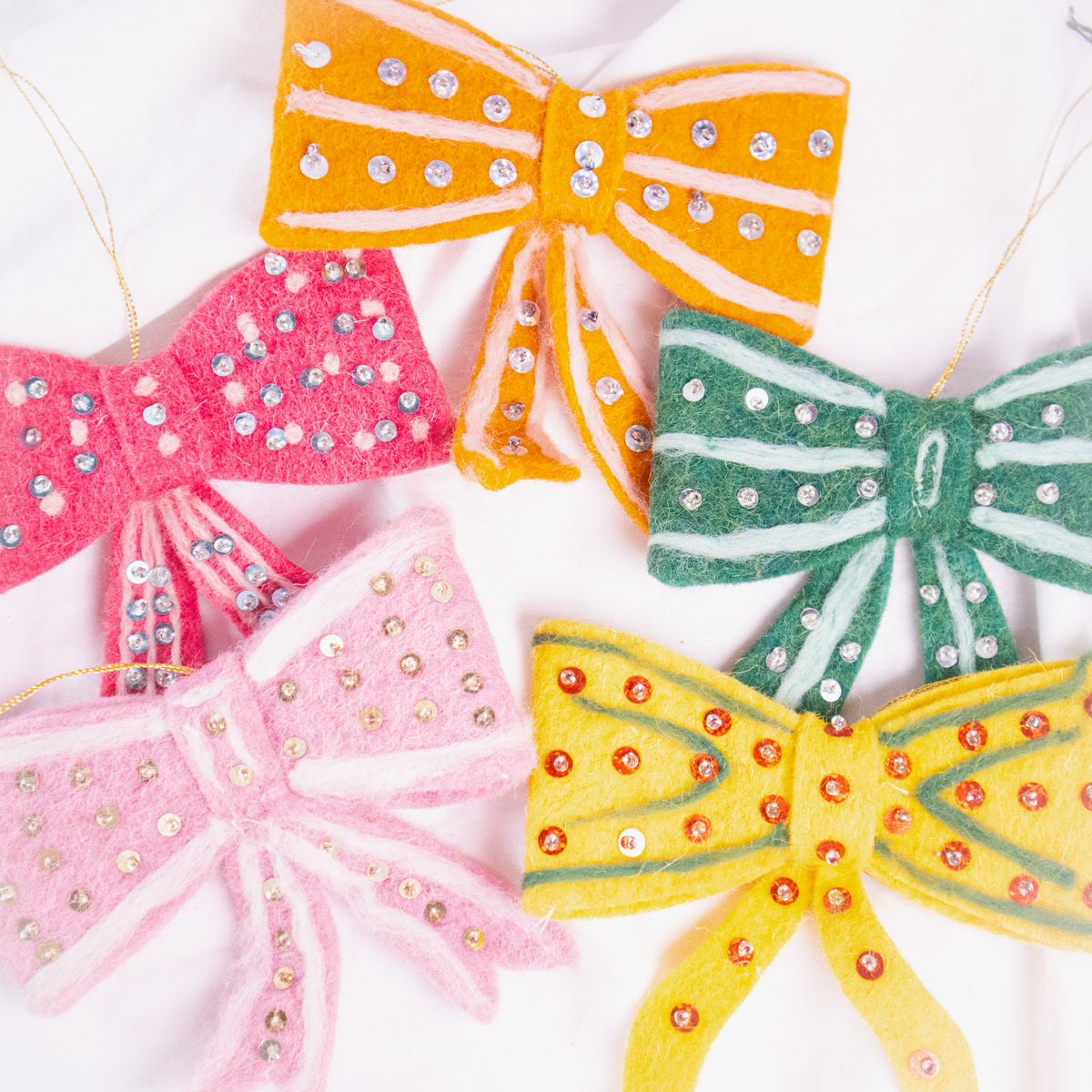 Felt Bow Ornament