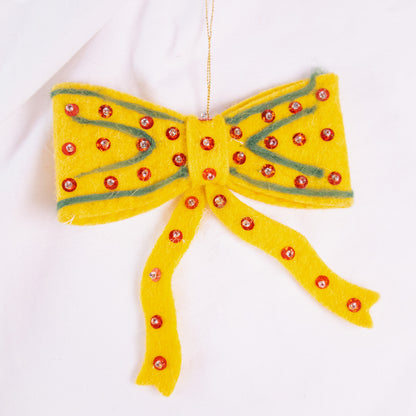 Felt Bow Ornament