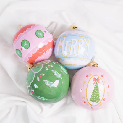 Large Decoupage Ornament