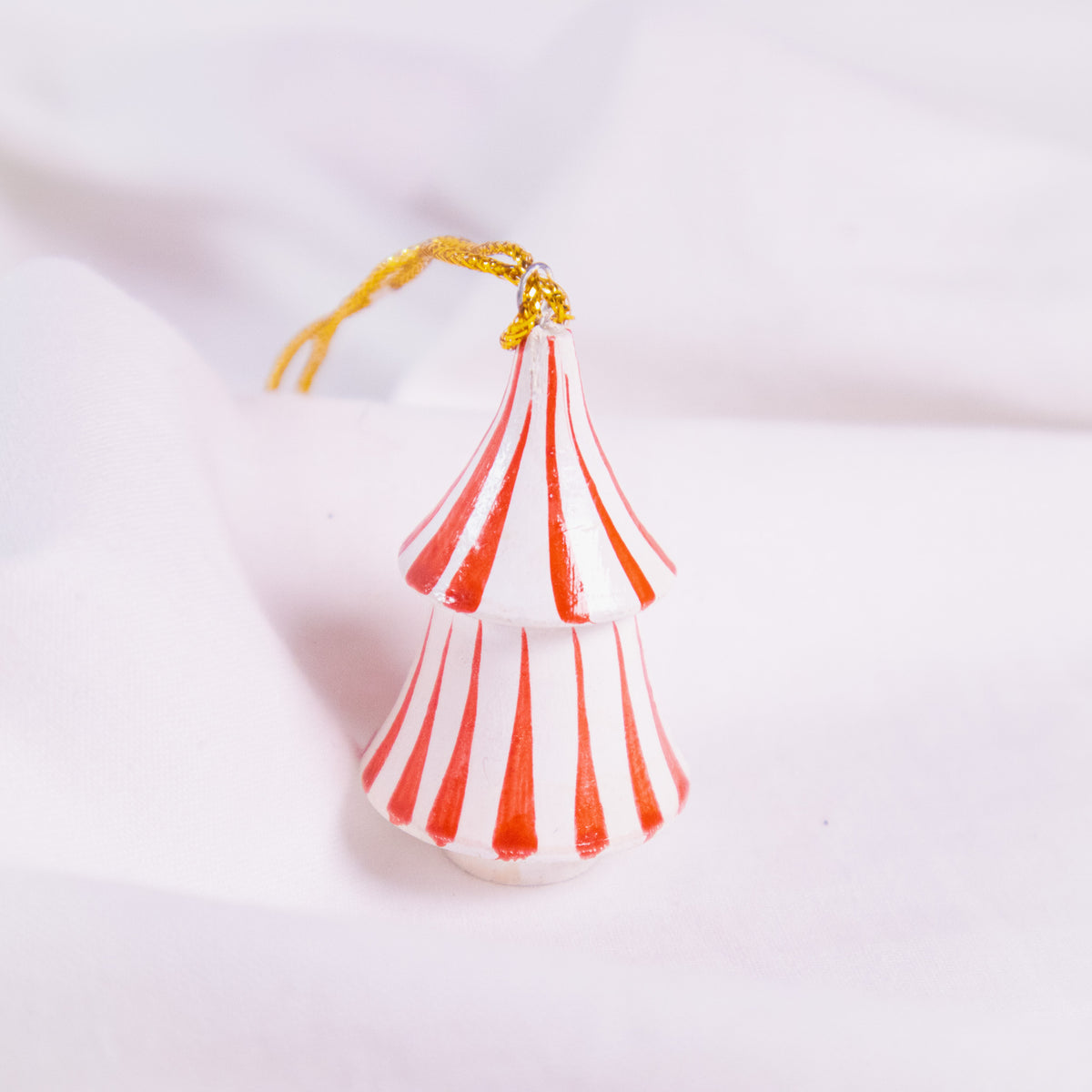 Wooden Tree Christmas Ornament