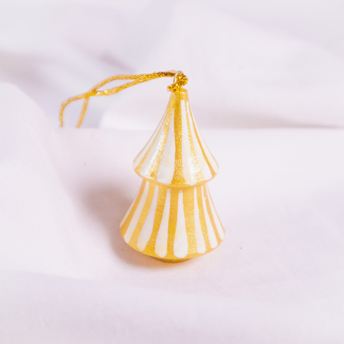 Wooden Tree Christmas Ornament