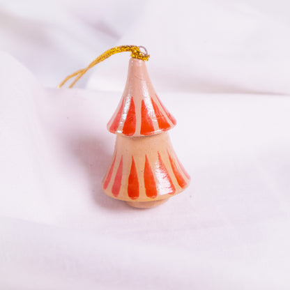 Wooden Tree Christmas Ornament