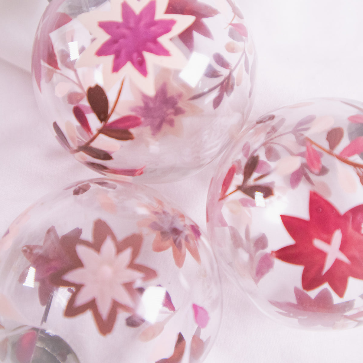 Poinsettia Botanical Ornament