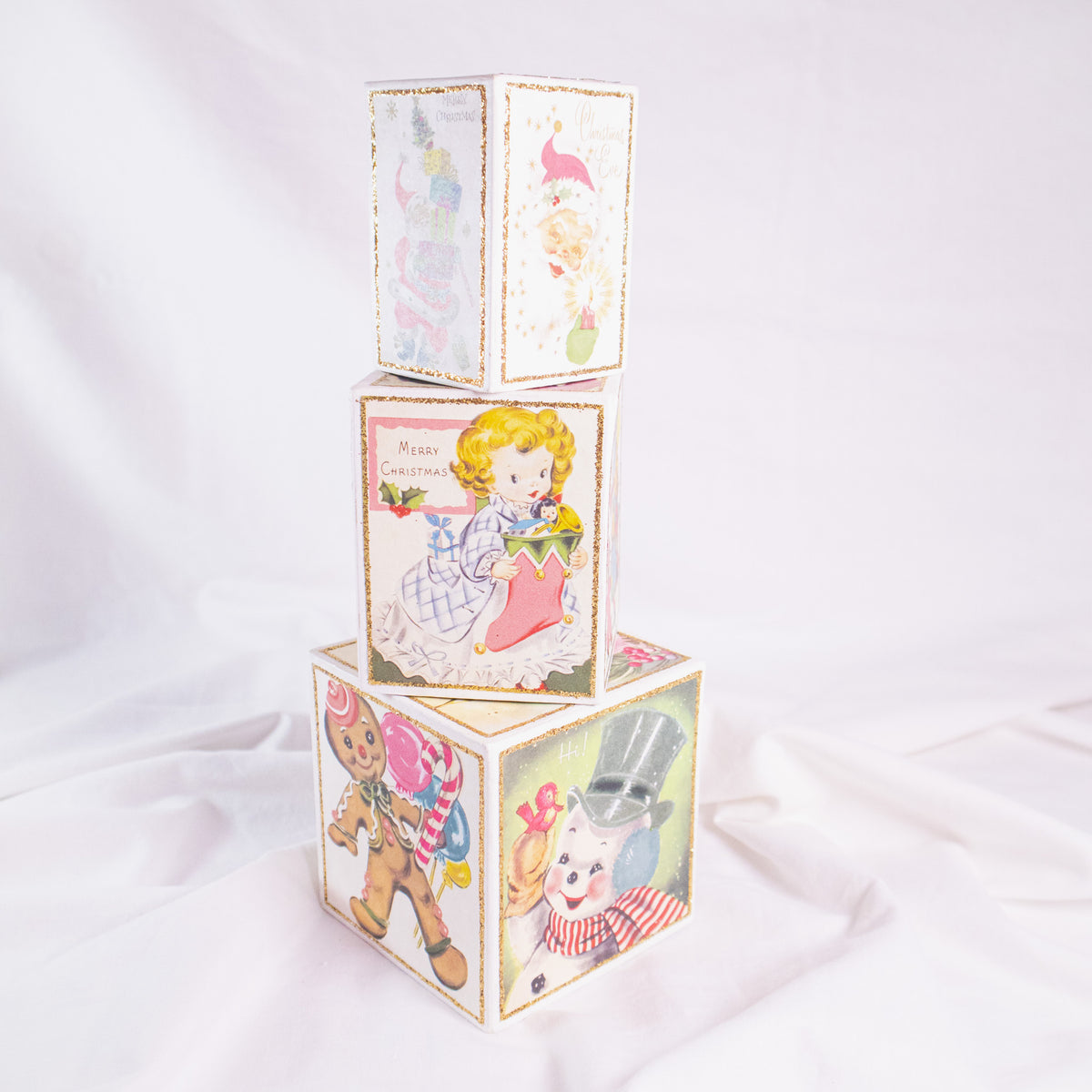 Retro Christmas Blocks