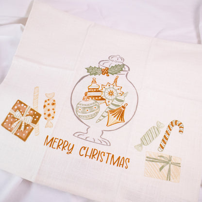 Holiday Jar Tea Towel
