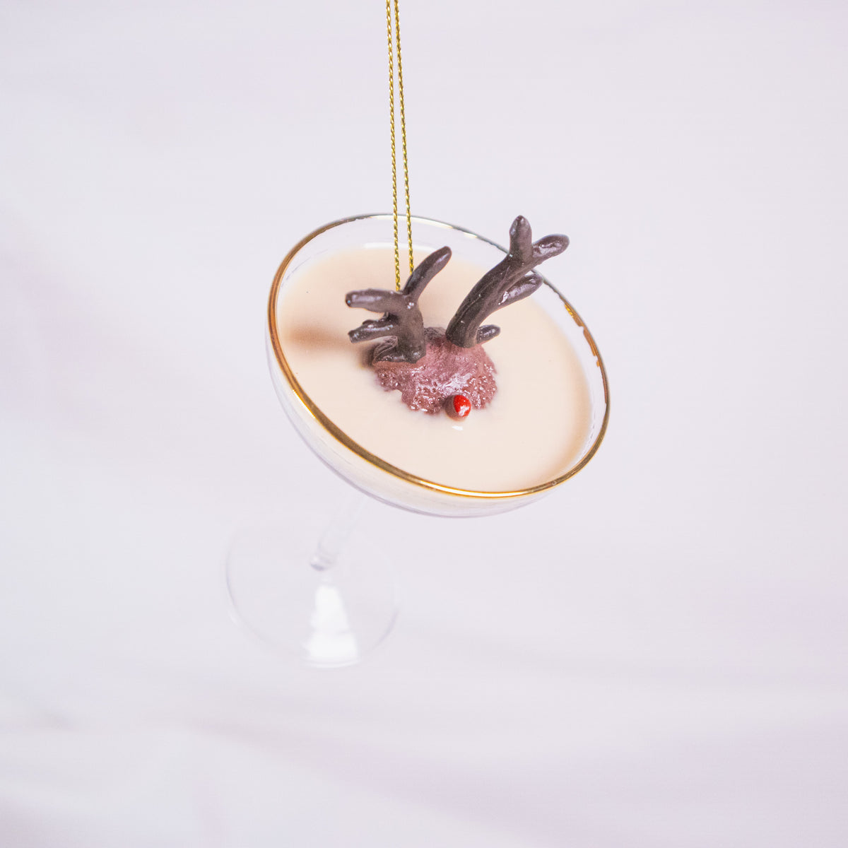Reindeer Espresso Martini Ornament