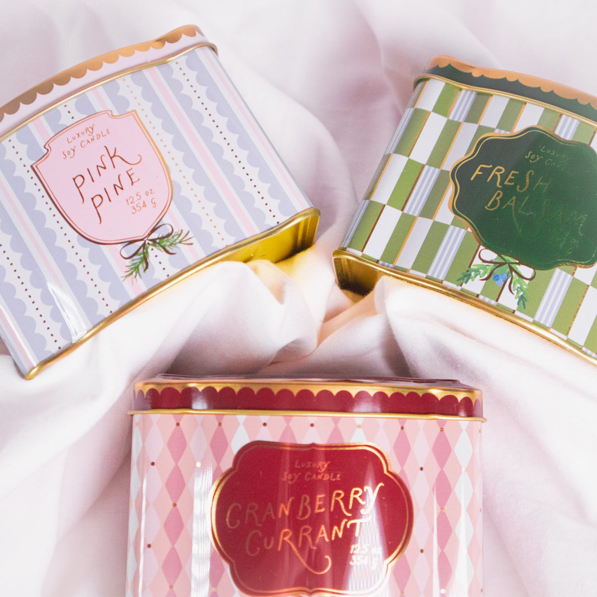 Holiday Candle Tin