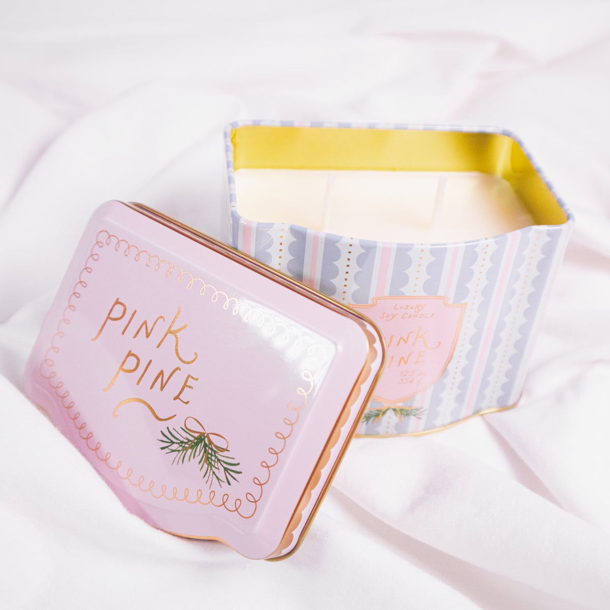 Holiday Candle Tin