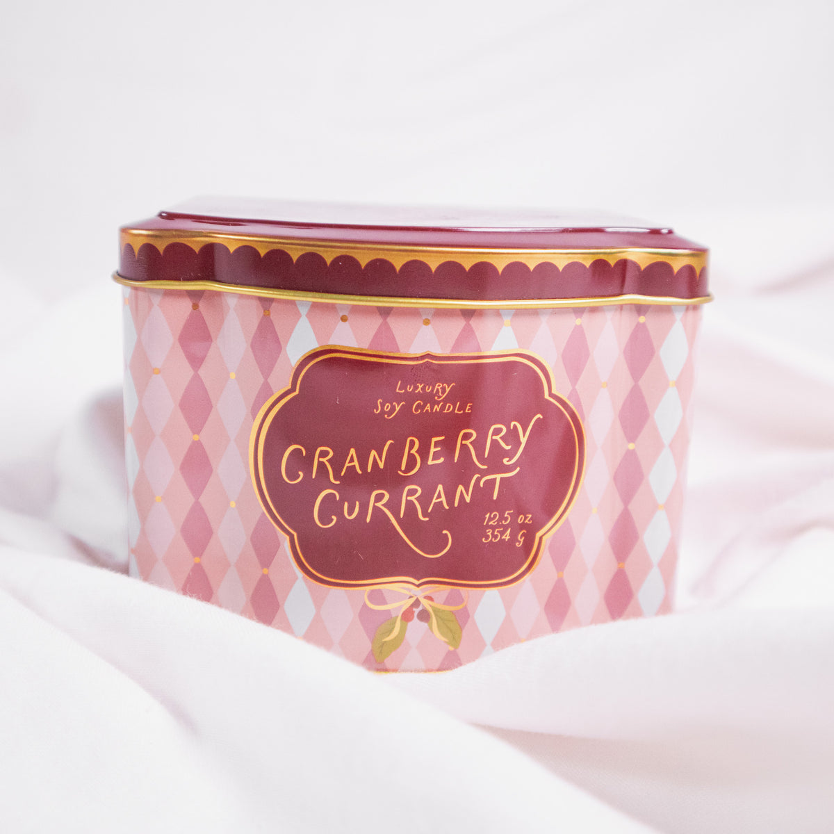 Holiday Candle Tin