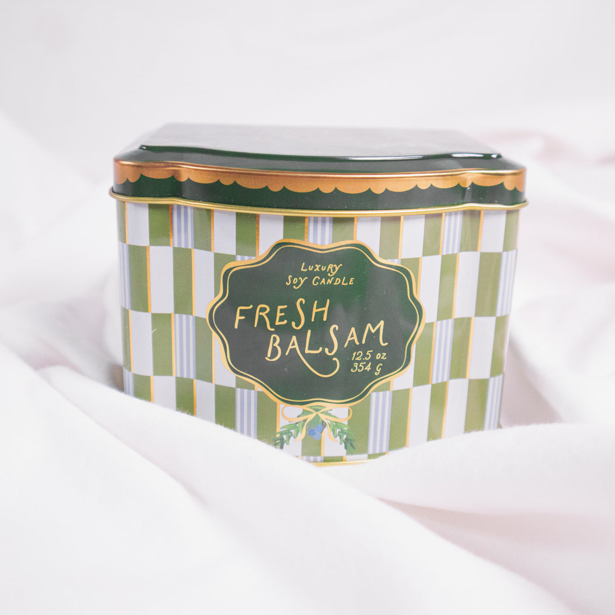 Holiday Candle Tin
