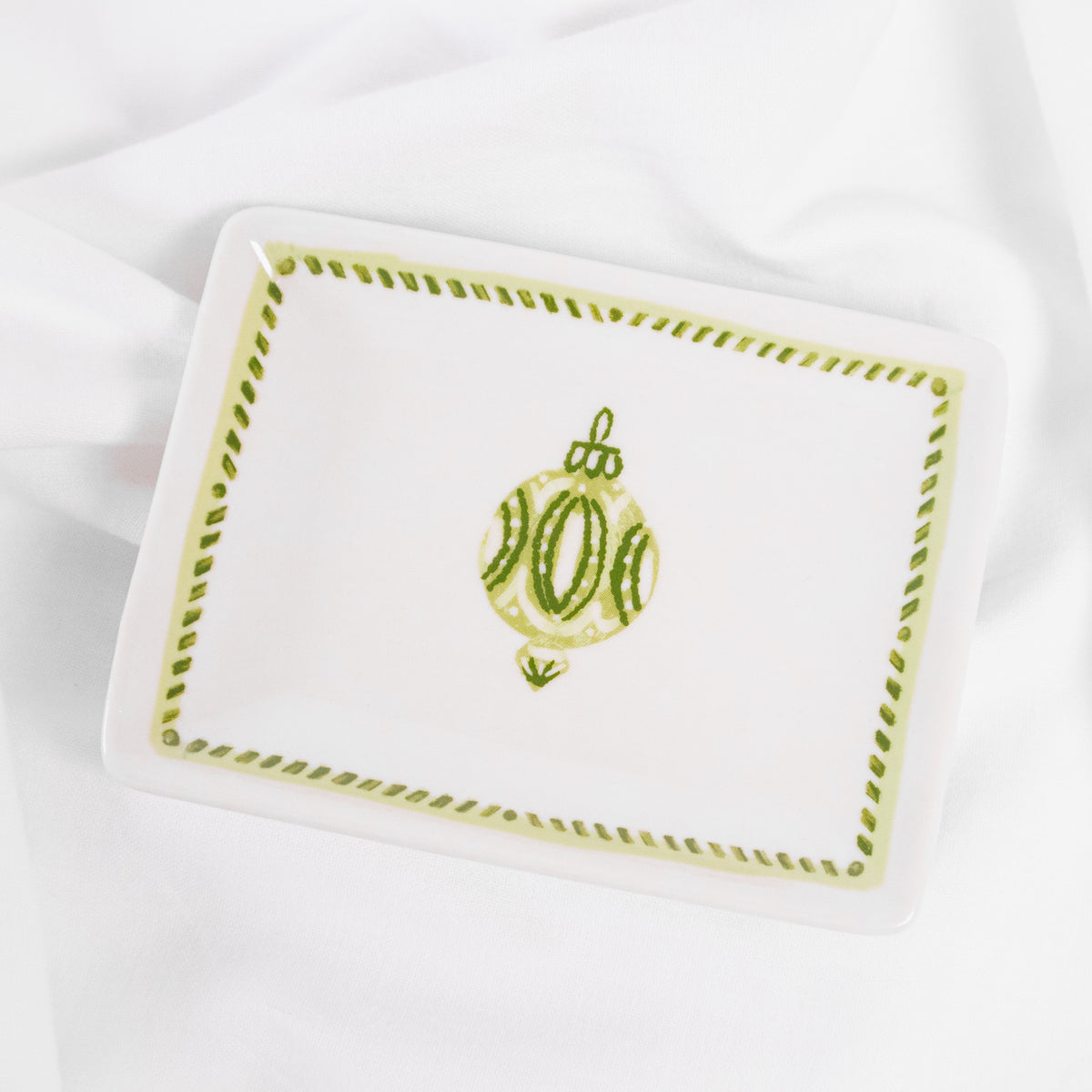 Small Green Holiday Dish