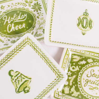 Small Green Holiday Dish