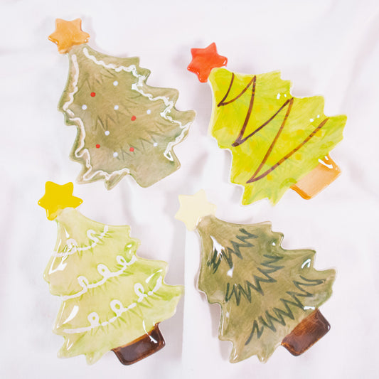 Small Christmas Tree Dish