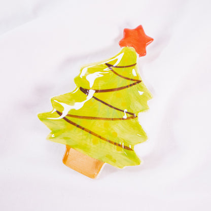 Small Christmas Tree Dish