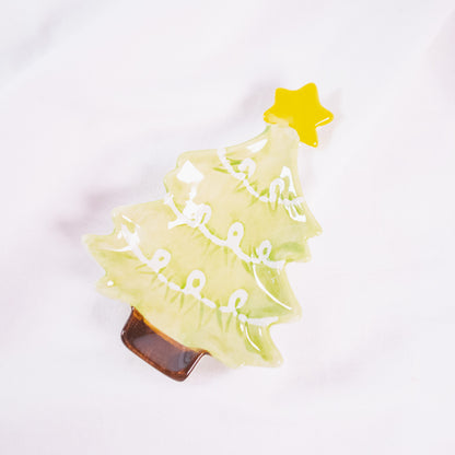 Small Christmas Tree Dish