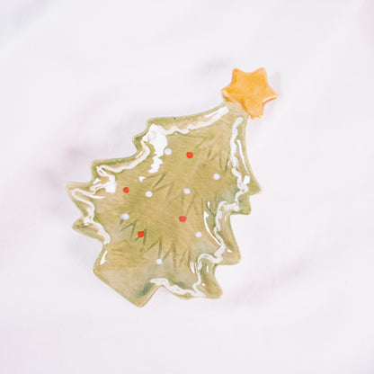 Small Christmas Tree Dish