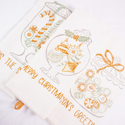 Holiday Jar Tea Towel