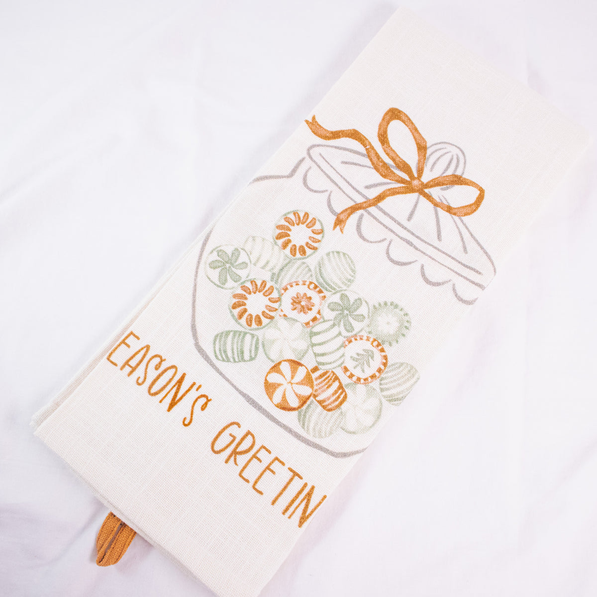 Holiday Jar Tea Towel