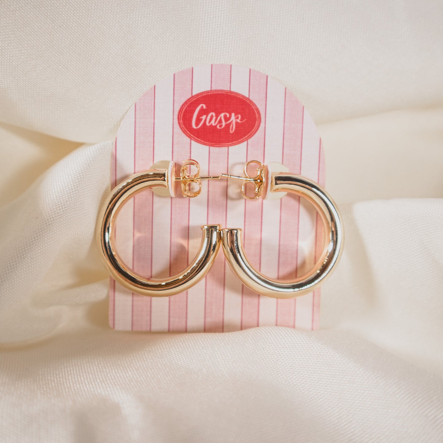 Gold Filled Classic Hoop Earrings