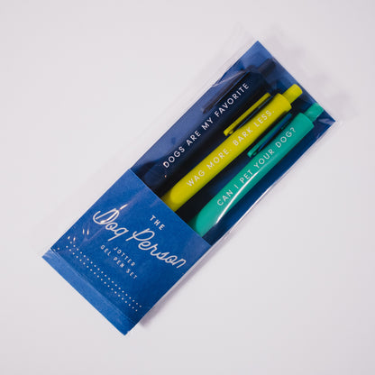 Dog Person Pen Set