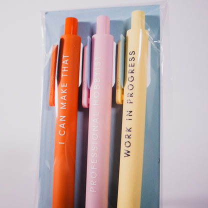 The Crafty Pen Set
