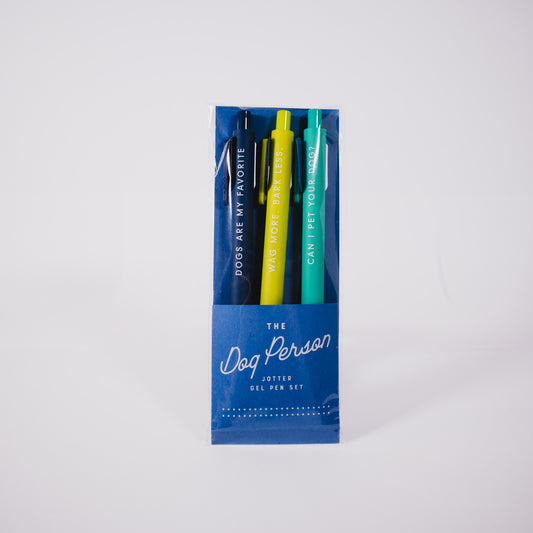 Dog Person Pen Set